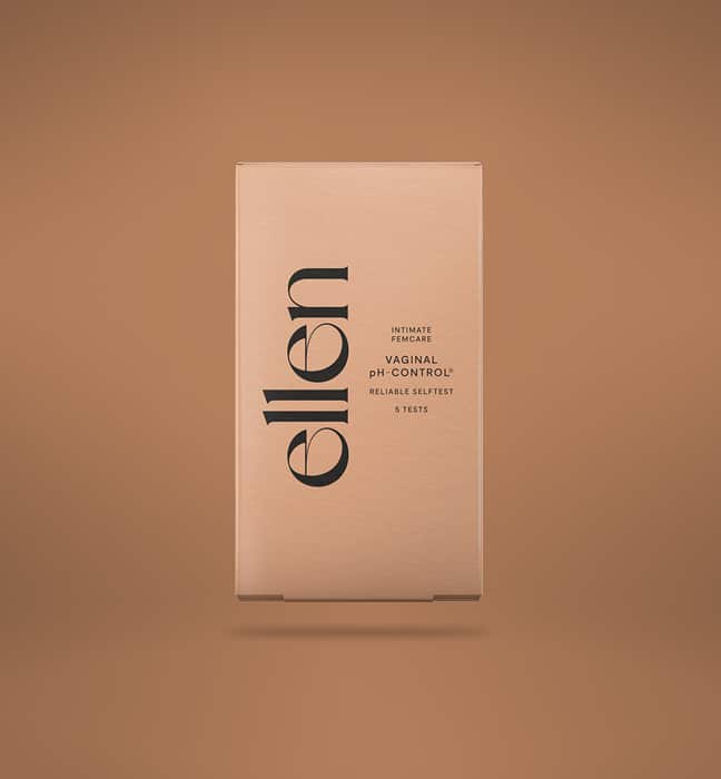 Vaginalt självtest Testa ditt pHvärde ellen® Vaginal pHControl®